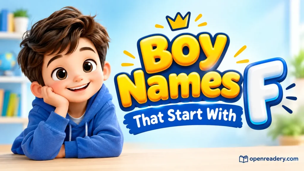 Boy Names Starting With F