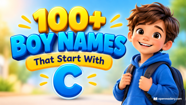 boy names that start with c