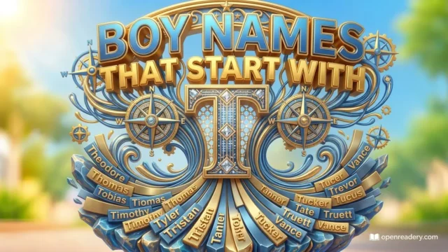names that start with t