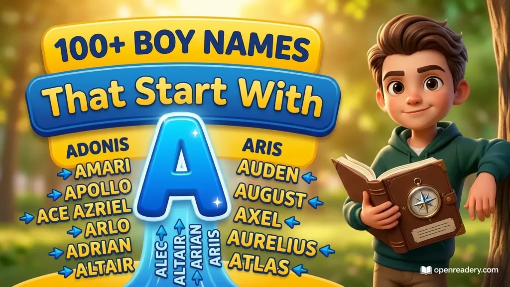 unique boy names that start with a